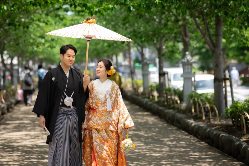 【和装２着】5/11～5/31の平日『古都鎌倉』周遊プラン♪鎌倉市内の寺院＋街並みで撮影　衣裳差額無し・美容・撮影データ１５０枚