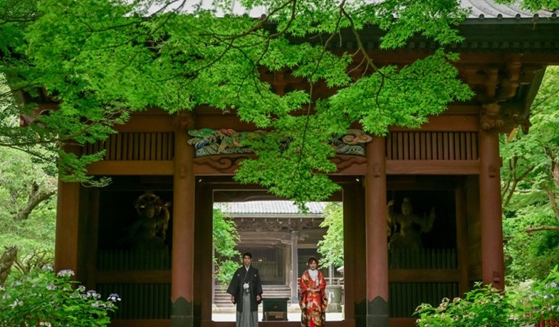【和装2着】10/21~11/24撮影★早割先着10組様 鎌倉市内の寺院2ヶ所で撮影 衣裳・美容・写真データ200カット
