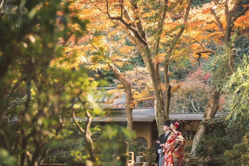 【和装1着】12/24~12/29 まだまだ紅葉♡好きな和装1着着て瑞泉寺で撮影★衣裳差額なし・美容・撮影データ100枚