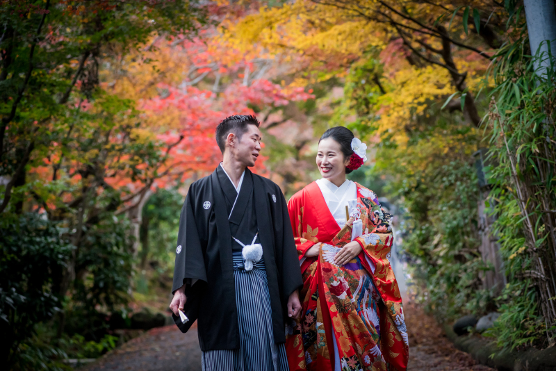 【和装1着】11/25~12/15 お好きな和装を1着着て鎌倉市内の寺院で撮影★衣裳差額なし・美容・撮影データ100カット込み