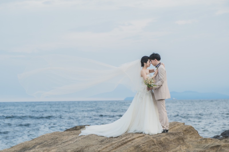 【和装＆洋装】5/11～5/31の平日 和装；鎌倉市内の寺院＆洋装；城ケ島で撮影　衣裳差額無し・美容・撮影データ１５０カット付き