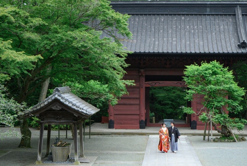 【和装２着】新緑♪5/11～5/31の撮影　鎌倉市内の寺院２ヶ所で撮影・衣裳差額無し・美容・撮影データ２３０カット