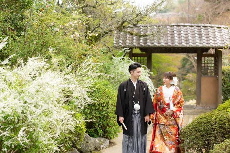 コスパ◎【和装2着】3/16迄の撮影★限定10組様 特別プラン 寺院2ヶ所で撮影 美容・撮影データ150カット付