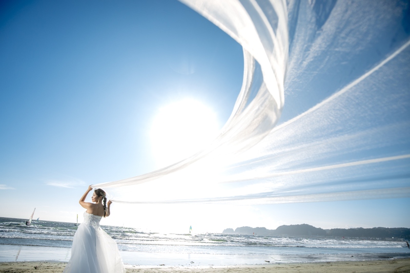 【和装&洋装】4/25～5/6撮影★GW特別プラン◇先着10組鎌倉市内の寺院と湘南の海で撮影・衣裳差額無し・美容・データ１２０枚