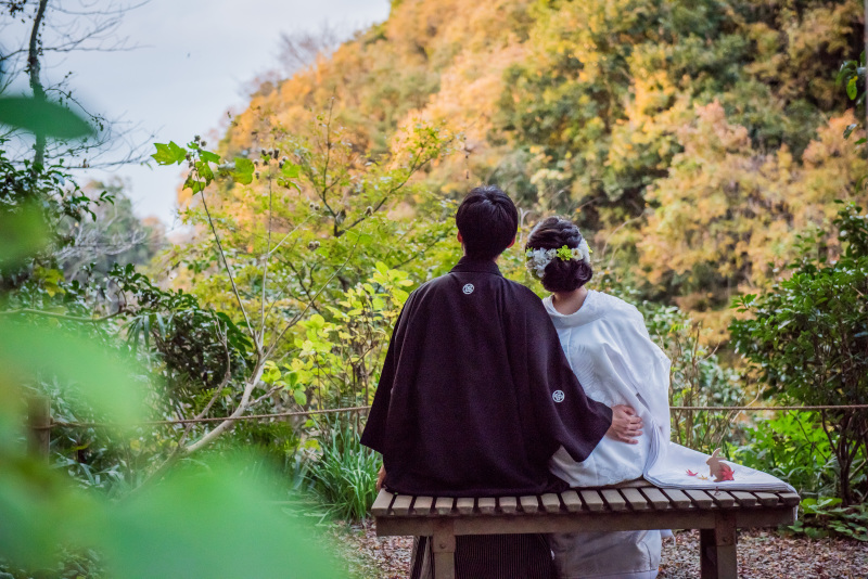 年末特別♪まだまだ紅葉12/24~12/29で撮影♪瑞泉寺とスタジオで撮影するプラン 衣裳(2着)・美容・撮影データ150枚