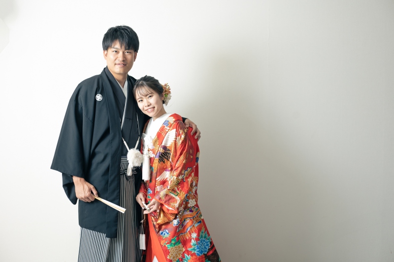 【和装＆洋装】コスパ◎4/6～5/31撮影　和装；スタジオ＆洋装；湘南の海で撮影・衣裳差額無し・美容・写真データ100カット付き