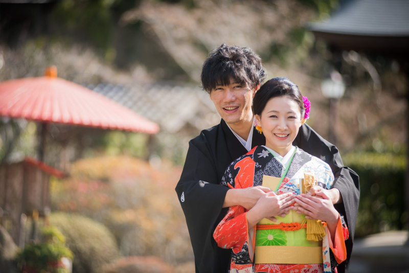 1/4~1/31の撮影♪先着15組様 和装⇒寺院&洋装⇒湘南の海 衣裳(差額無し)・美容・撮影データ150カット付