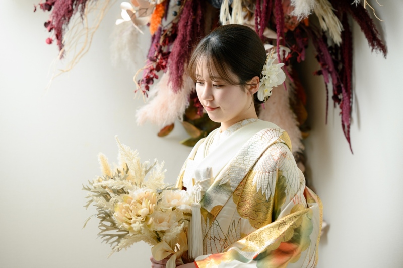 【和装＆洋装】コスパ◎4/6～5/31撮影　和装；スタジオ＆洋装；湘南の海で撮影・衣裳差額無し・美容・写真データ100カット付き