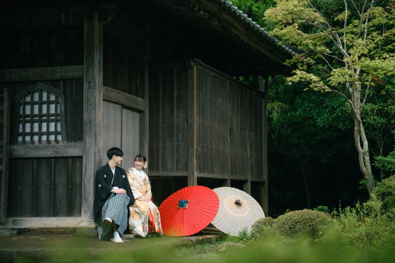 【和装2着】10/21~11/24撮影★早割先着10組様 鎌倉市内の寺院2ヶ所で撮影 衣裳・美容・写真データ200カット
