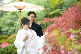 【和装1着】コスパ◎4/8～5/15撮影♪海が見える日本庭園で撮影★衣裳差額無し・美容・撮影データ８０付