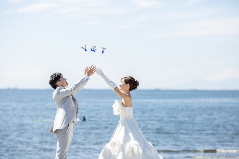 【和装&洋装】4/11~5/31平日★鎌倉市内の寺院+湘南の海オープニングムービー付撮影プラン★衣裳差額無し 美容データ210枚