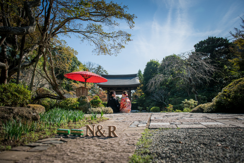 Photorait限定★11/10迄の撮影♪海蔵寺とスタジオで撮影★和装弐点プラン 衣裳差額無し・美容・データ150枚付