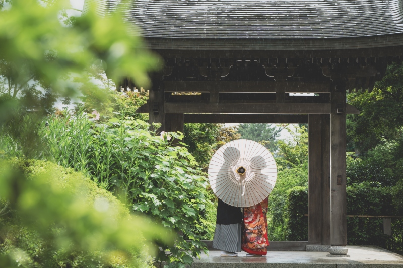 10/1~11/25の平日撮影★ウエルカムボード付き♪鎌倉市内の寺院+大桟橋ナイト撮影衣裳(2着・差額無し)・美容・撮影データ付