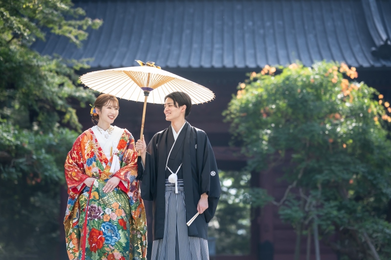 【和装＆洋装】7/1～8/31平日★鎌倉市内の寺院＋城ケ島オープニングムービー付撮影プラン★衣裳差額無し　美容　データ１５０枚