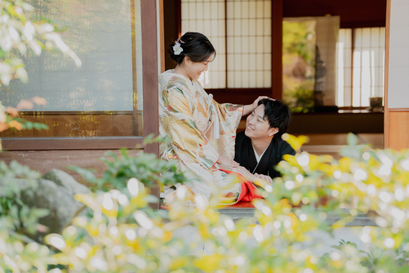 【和装1着】新春特別★1/4～2/10撮影　早割15組様　海が見える日本庭園（茶室付き）と海岸で撮影　衣裳・美容・データ100枚