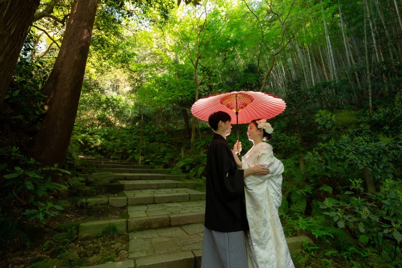 【和装＆洋装】3/1～3/24の平日Photrait限定★鎌倉市内の寺院＋城ケ島で撮影　衣裳（差額無し）・美容・データ150枚付