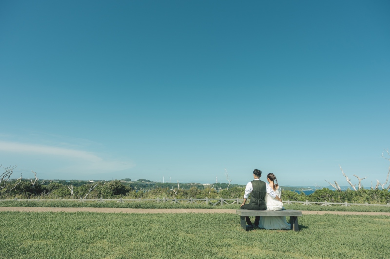 【洋装】6月の平日撮影★城ケ島で撮影♪オープニングムービー付き撮影プラン　衣裳差額無し　美容　撮影データ100カット付き