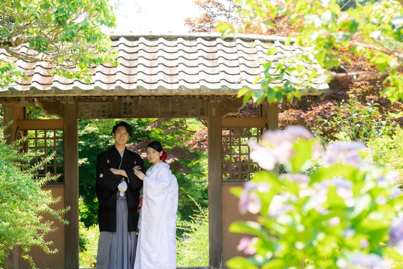 【和装２着】5/11～5/31の平日『古都鎌倉』周遊プラン♪鎌倉市内の寺院＋街並みで撮影　衣裳差額無し・美容・撮影データ１５０枚