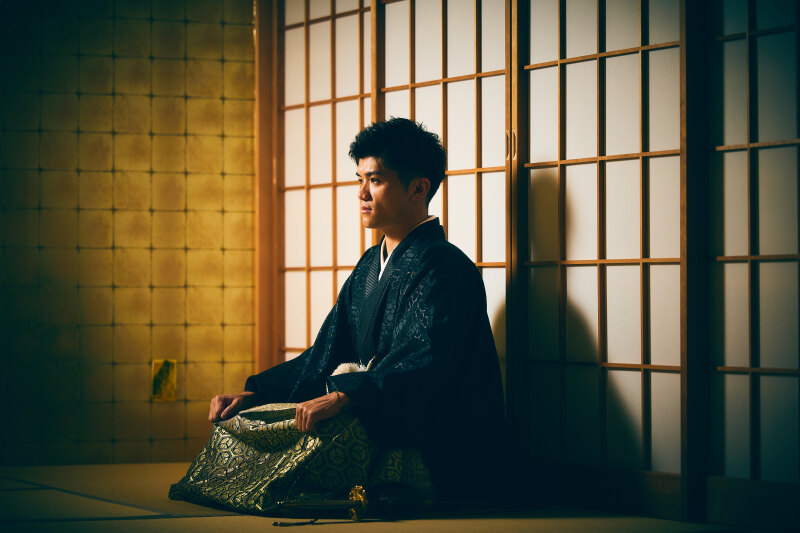 新郎様ソロショット