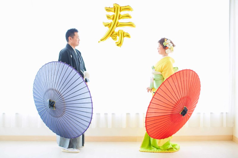 番傘と寿