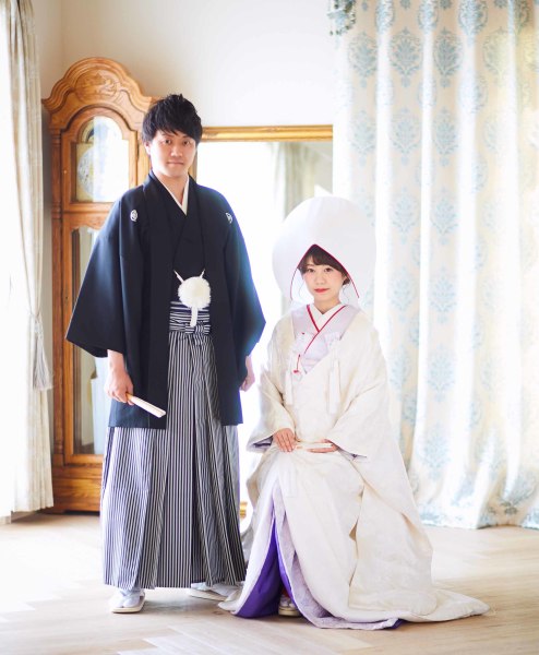 綿帽子とともに