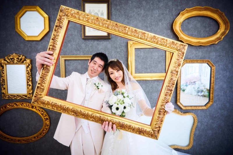 仲良く額縁に入って(^^♪