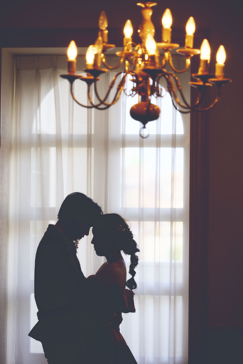 スタジオ内での撮影雰囲気