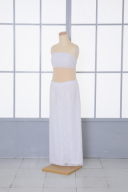 マタニティドレス(白セパレート)