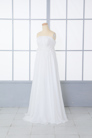 マタニティドレス(白ドレス)