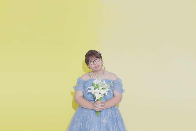 ブーケでかわいく