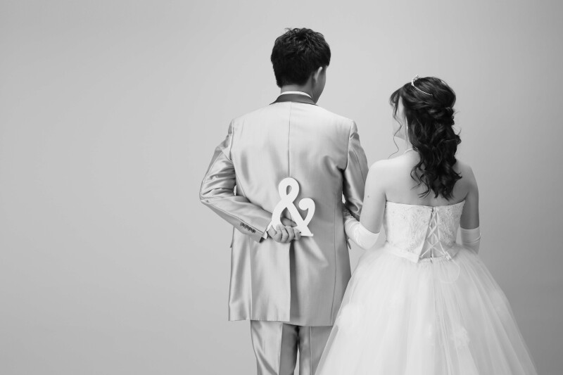 モノクロ調でおしゃれなワンショット