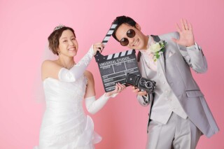 お二人の個性を生かした洋装＆和装