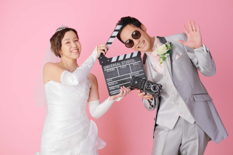 お二人の個性を生かした洋装＆和装