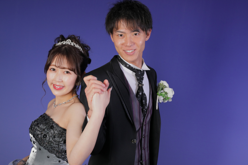 カラードレスにお色直しして・・・