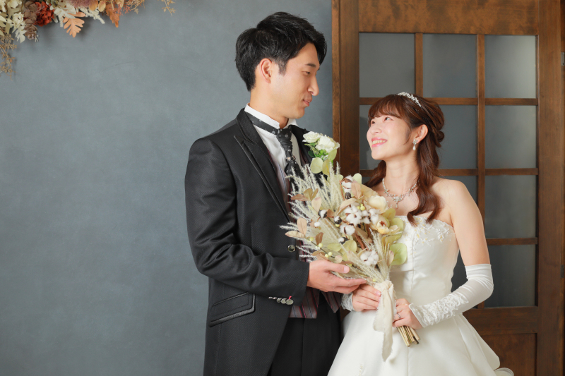 生まれてくる赤ちゃんに見せてあげられるように…洋装スタジオ撮影