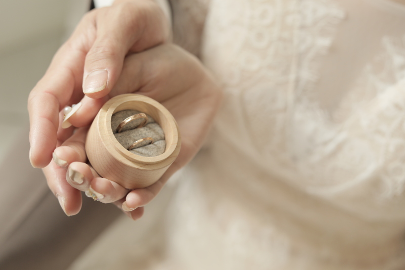 思い出のリングケースで