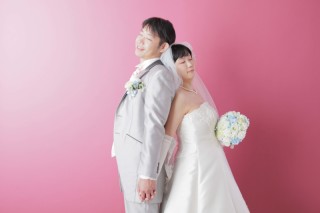 お持ち込みのウェディングベールで