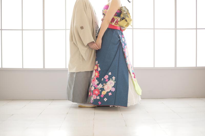 成人式のお着物をドレスに…