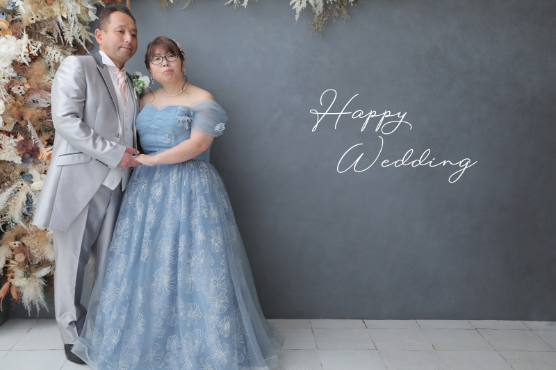 幸せのひとときを...洋装スタジオ撮影