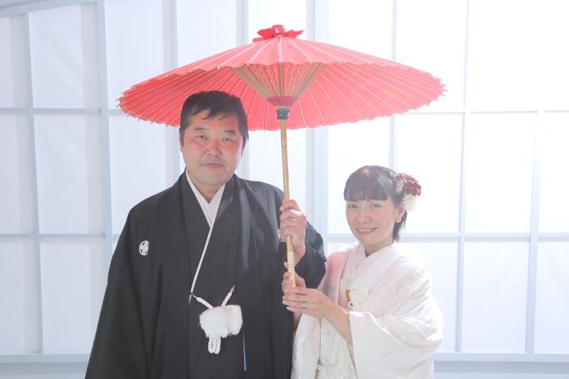 まずは和装のご撮影から!