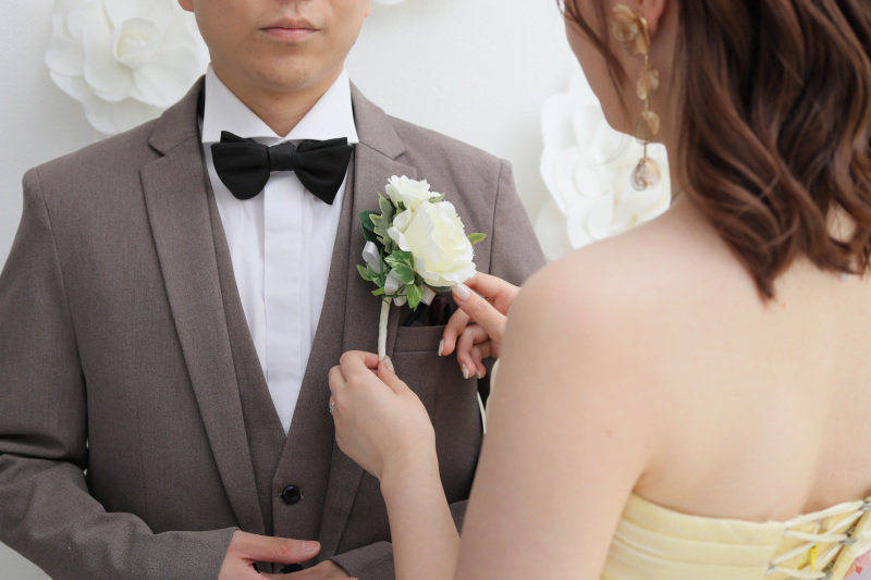 様々な衣装からお気に入りの一着を