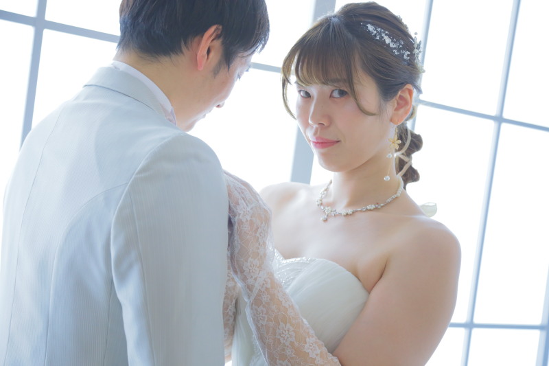 洋装に衣装チェンジ