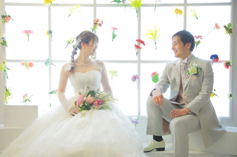 ナチュラルな笑顔で