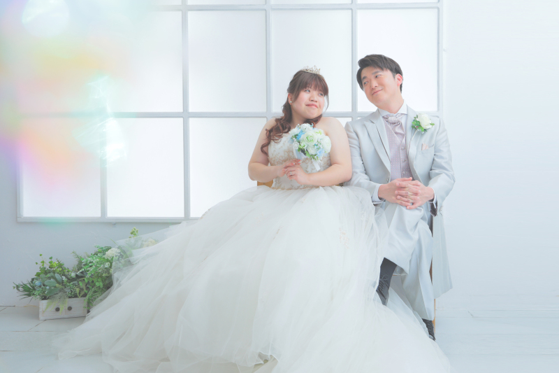 仲良し見つめ合いショット