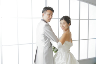 2人ならではを詰め込んで…洋装スタジオ撮影