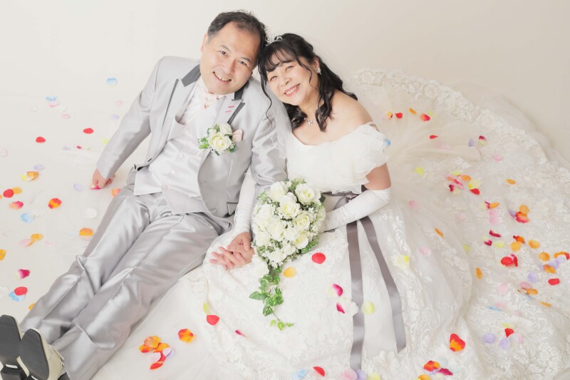 憧れのフラワーシャワー！