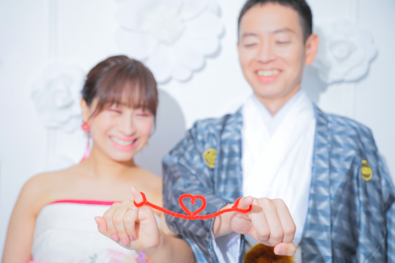 赤い糸でつながってます