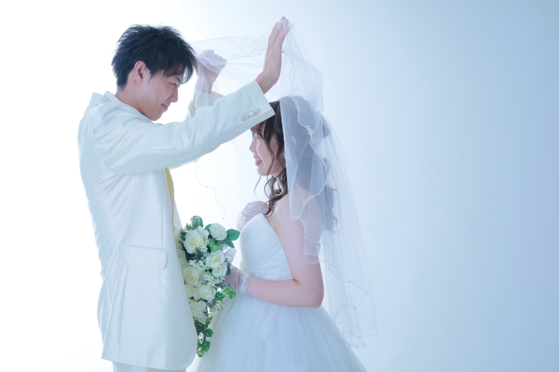 純白のベールに包まれて・・・