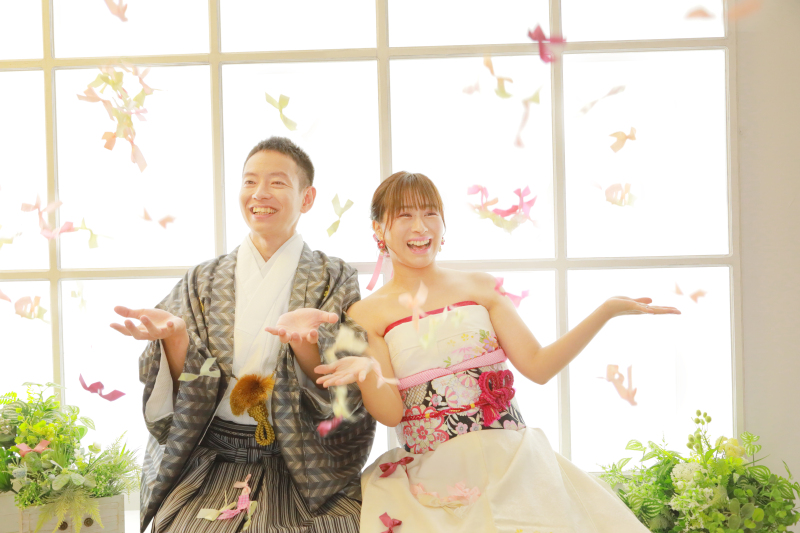 着物ドレスの撮影も◎