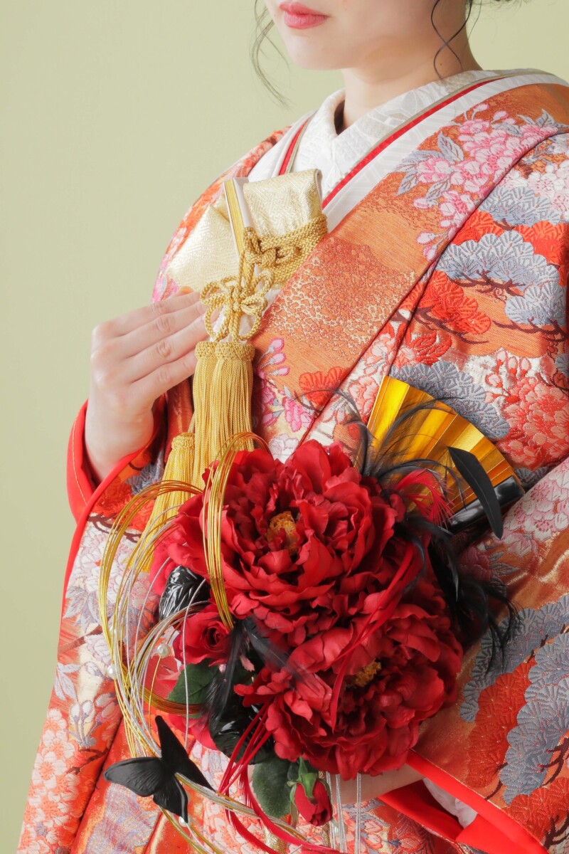豪華絢爛な色打掛も追加料金はございません!